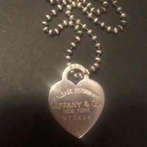 Tiffany & Co. Please Return to Tiffany necklace
